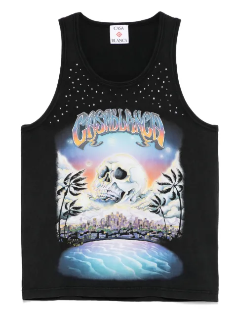 Casablanca La Prémonition tank top
