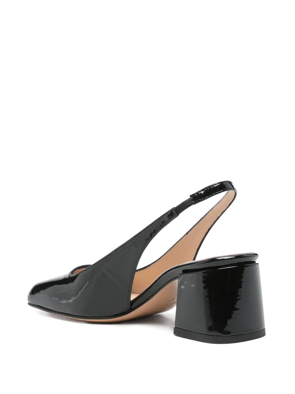 Anna F. patent-leather pumps Black