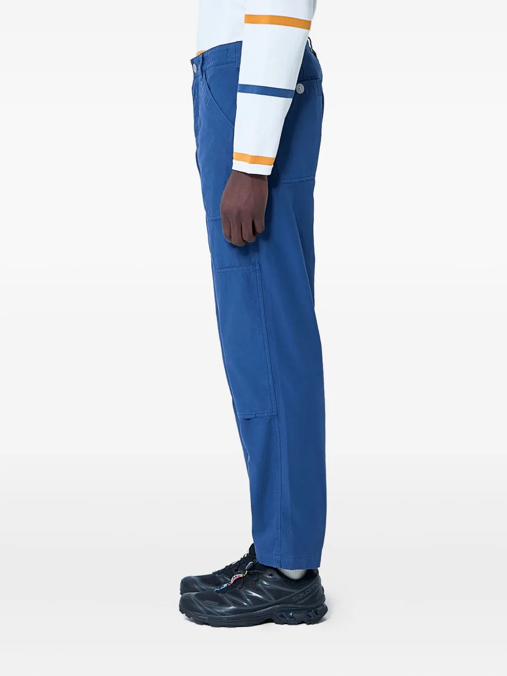 Stone Island multi-pocket chino trousers Blauw