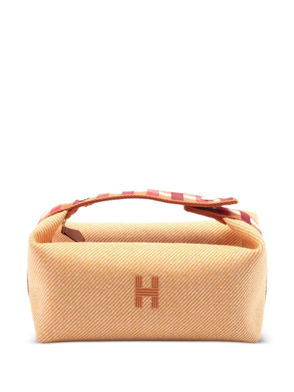 Hermès Pre-Owned 2020 ブリッド・ア・ブラック PM ハンドバッグ - オレンジ Hermès Pre-Owned 2020 ブリッド・ア・ブラック PM ハンドバッグ - オレンジ