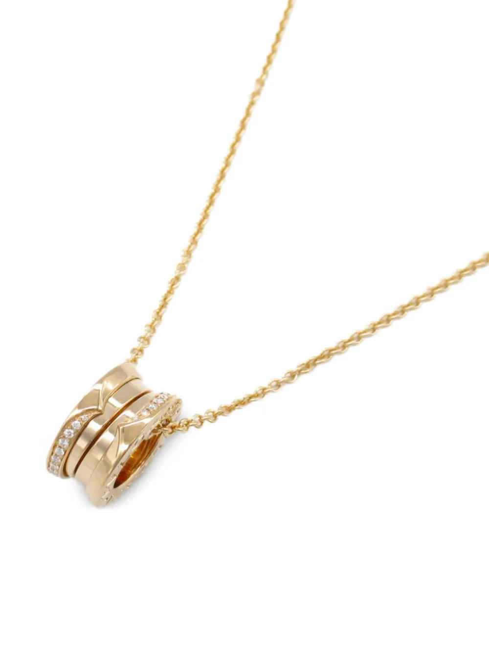 Bvlgari Pre-Owned collar B.zero1 en oro rosa de 18kt con diamantes 2010 | Hombre | Image 2