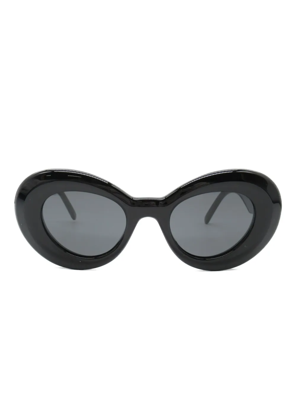 Loewe Pre-Owned 2020s logo-print sunglasses | Black | Image 1
