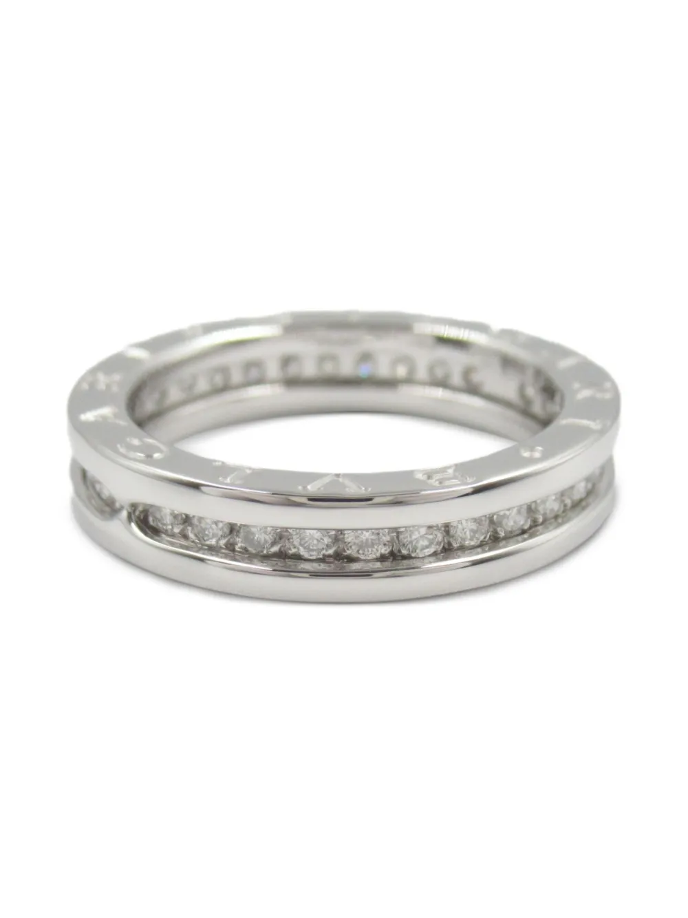 Bvlgari Pre-Owned anillo B.zero1 en oro blanco de 18kt 2010 | plateado | Image 1