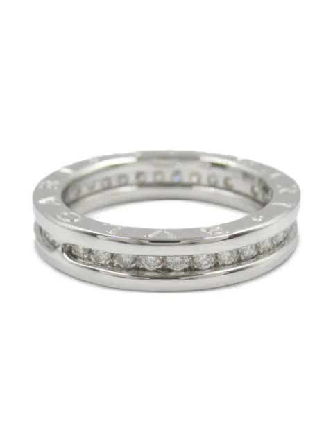Bvlgari Pre-Owned anillo B.zero1 en oro blanco de 18kt 2010