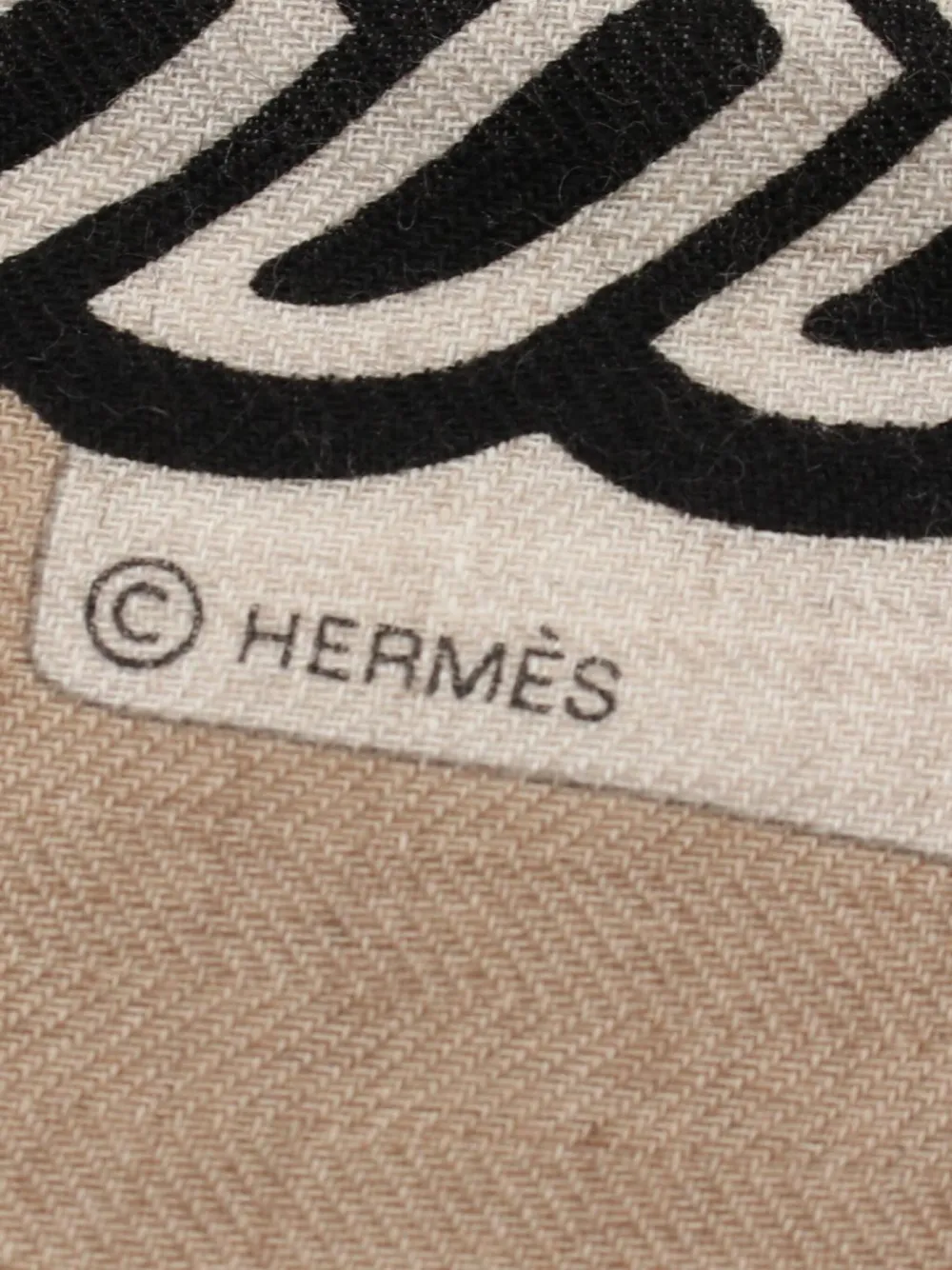 Hermès Pre-Owned 2020s Carrés Jean 140 Fantaisie d'Etriers scarf | Pre-Owned | Image 2