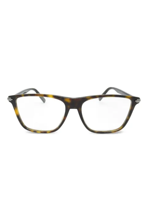 Christian Dior Pre-Owned 2020s logo-engraved glasses 