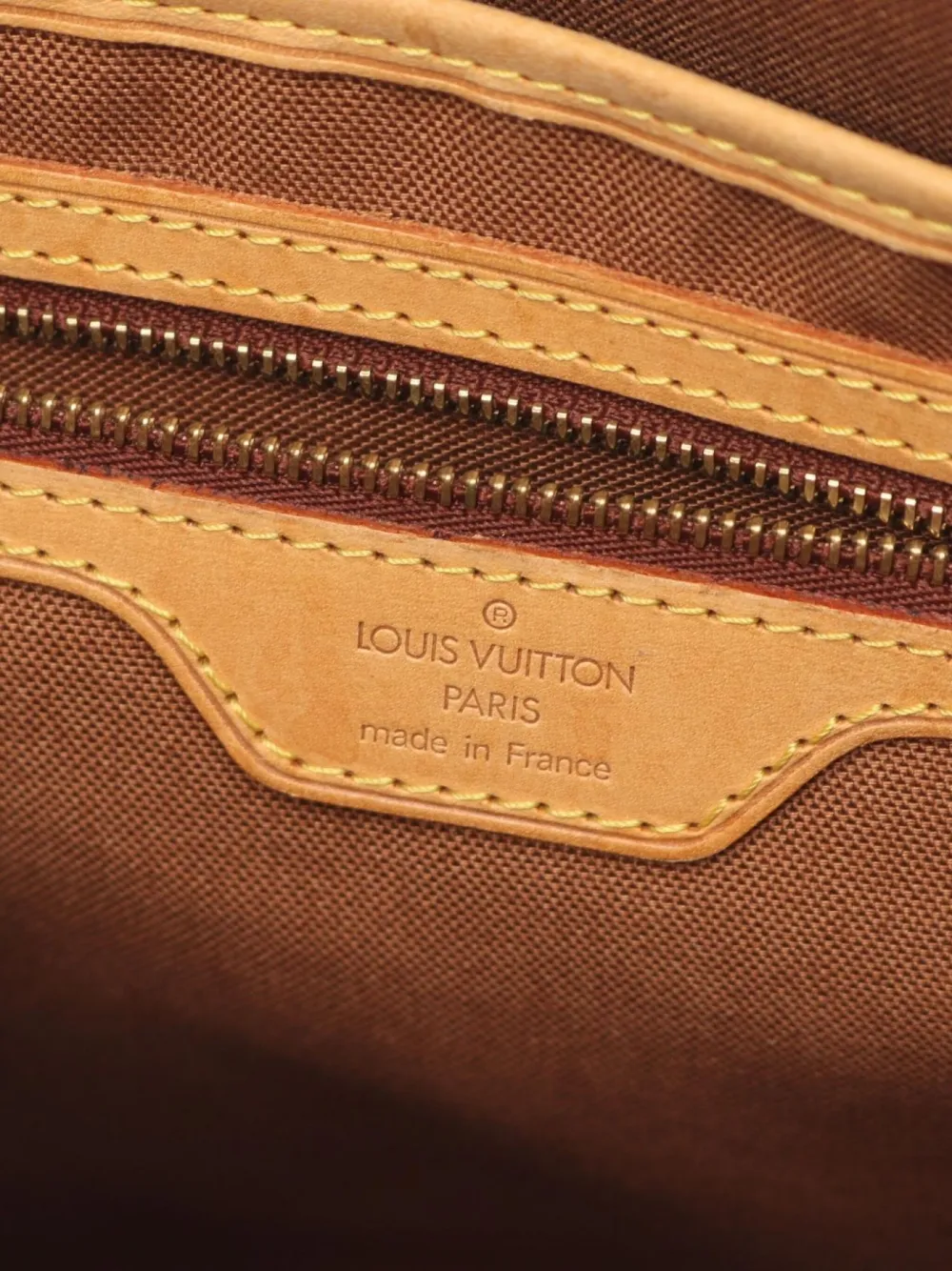 Pre-owned Louis Vuitton 2000 Vavin Gm Tote Bag In Brown