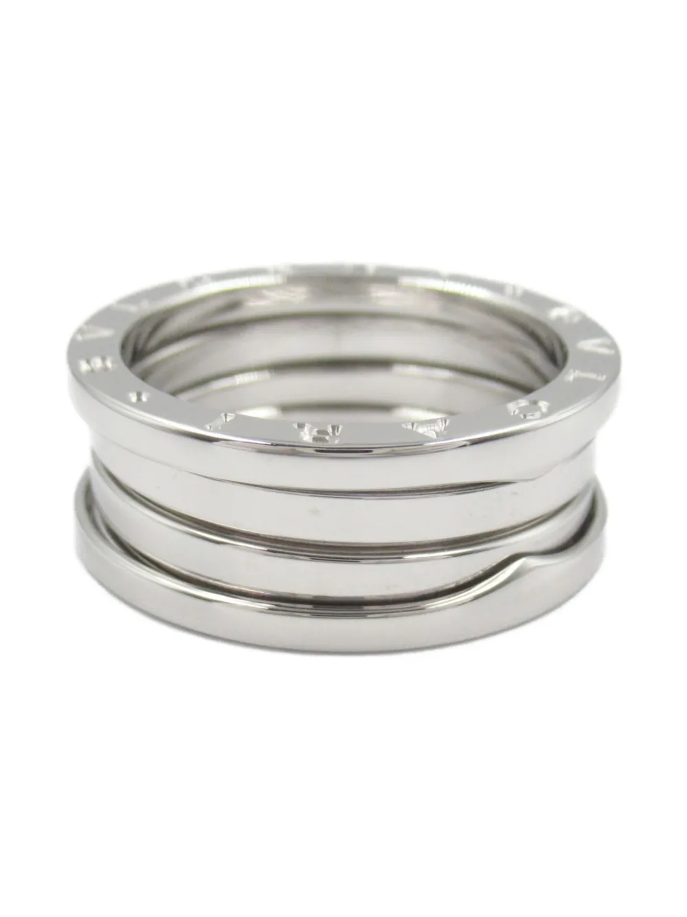 Bvlgari Pre-Owned anillo B-zero1 en oro blanco de 18kt 2010 | Hombre | Image 2