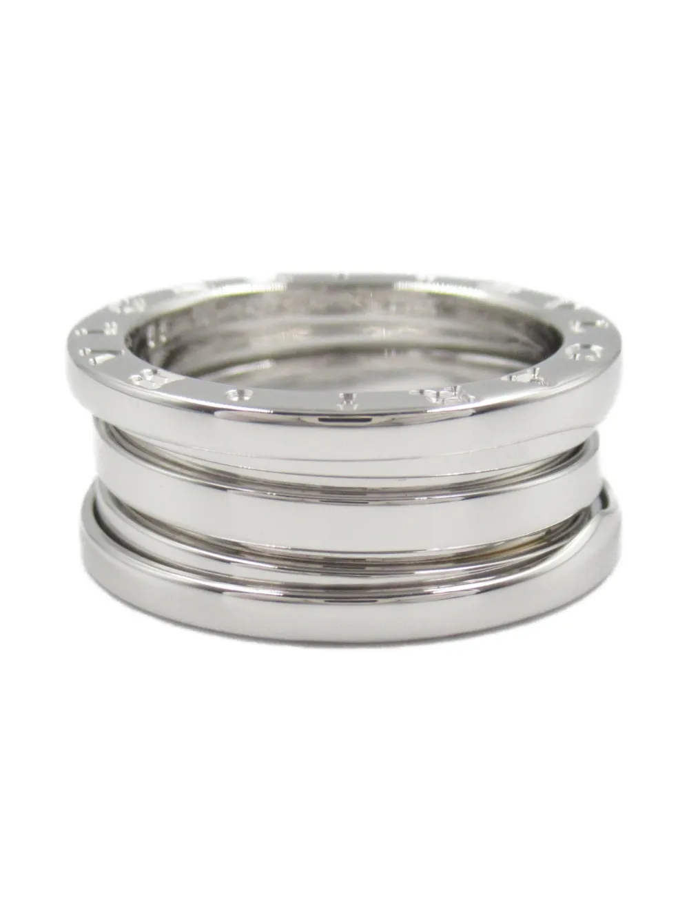 Bvlgari Pre-Owned anillo B.zero1 en oro blanco de 18kt 2010 | plateado | Image 1