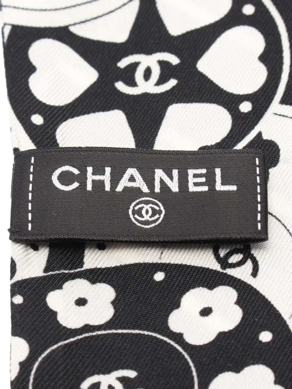 CHANEL Pre-Owned 1986-1988 Coco Mark hair band | Image 2