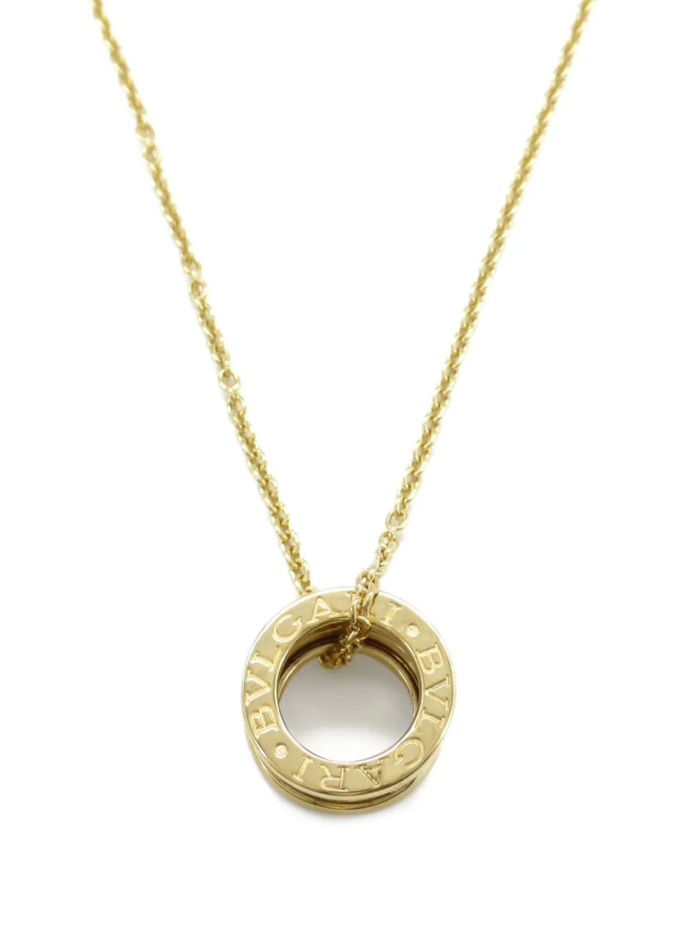 Bvlgari Pre-Owned 2010s ビー ゼロワン ネックレス 18Kイエローゴールド - ゴールドトーン Bvlgari Pre-Owned 2010s ビー ゼロワン ネックレス 18Kイエローゴールド - ゴールドトーン