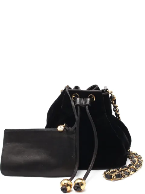 CHANEL Pre-Owned 1986-1988 Coco Mark bucket bag 