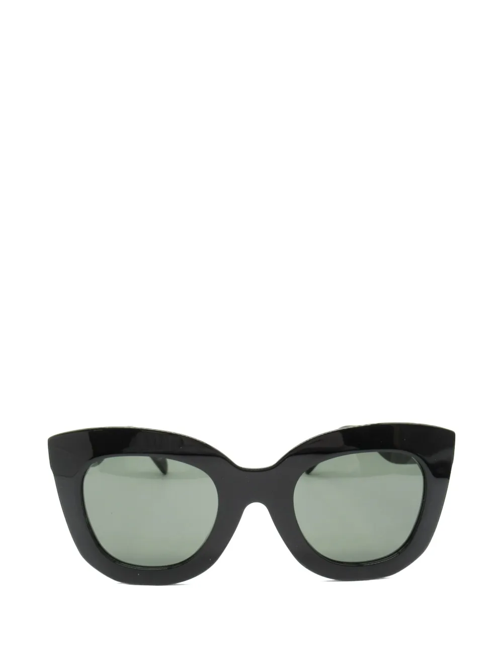Céline Pre-Owned 2020s キャットアイ サングラス - ブラック Céline Pre-Owned 2020s キャットアイ サングラス - ブラック