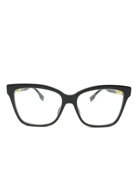 Fendi Pre-Owned lentes con placa FF 2020