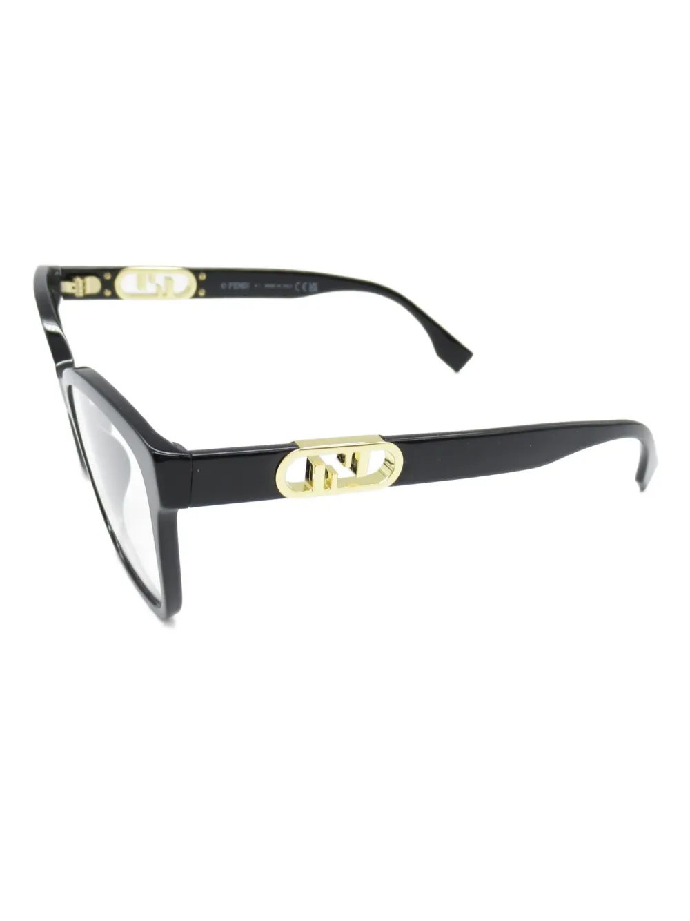 Fendi Pre-Owned lunettes de vue à plaque FF (années 2020) | Homme | Image 2