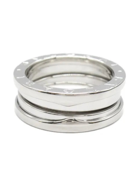 Bvlgari Pre-Owned 10's 18kt white gold B-zero1 ring