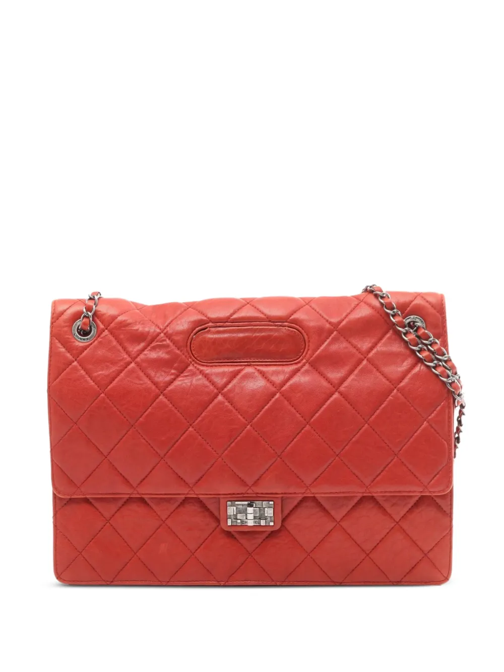 CHANEL Pre-Owned 2011 プレオウンド 2.55 リイシュー ショルダーバッグ - レッド CHANEL Pre-Owned 2011 プレオウンド 2.55 リイシュー ショルダーバッグ - レッド