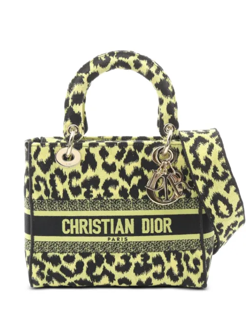 Christian Dior Pre-Owned 2010s medium Lady D-Lite two-way handbag 