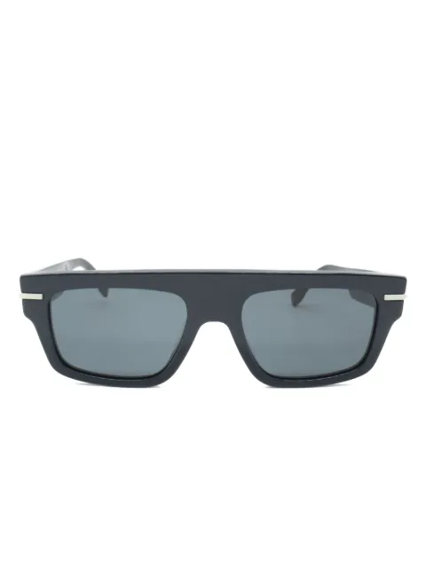 Fendi Pre-Owned lentes de sol con logo en relieve 2020