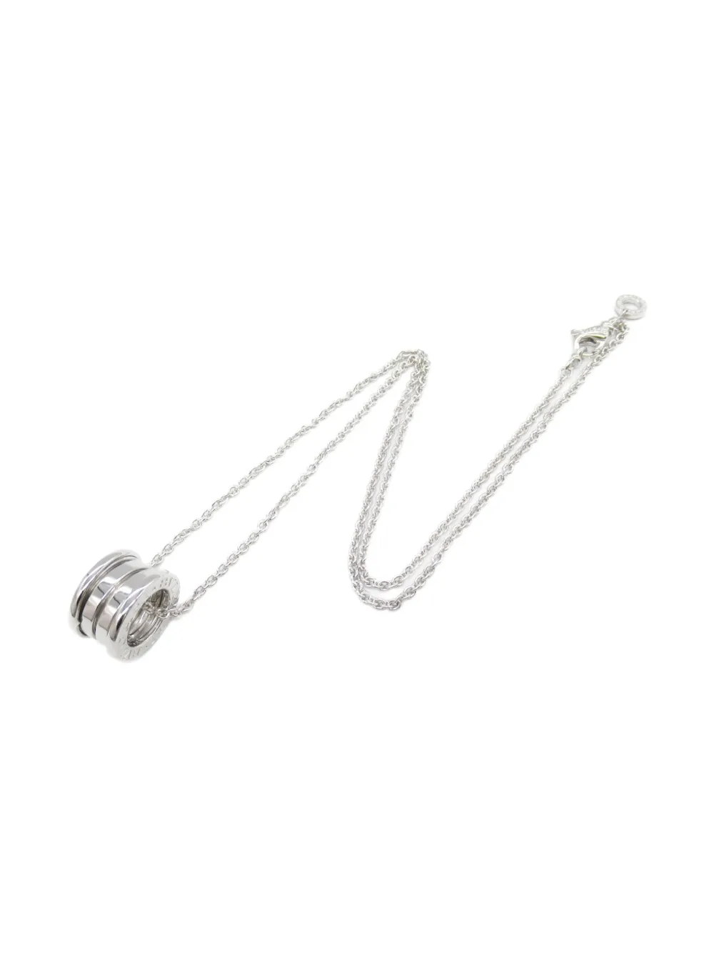Bvlgari Pre-Owned collar B.zero1 en oro blanco de 18kt 2010 | Image 2