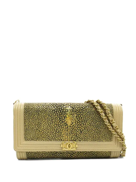 CHANEL Pre-Owned 2015-2016 Boy Chanel wallet