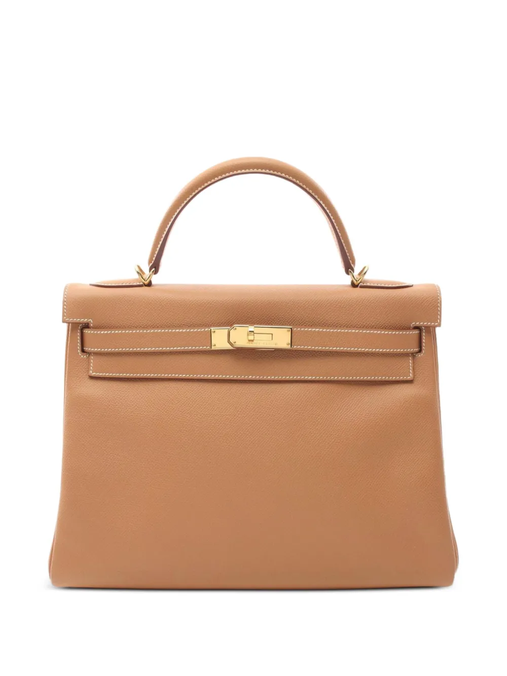 Hermès Pre-Owned 2001 ケリー 32 ハンドバッグ - ブラウン Hermès Pre-Owned 2001 ケリー 32 ハンドバッグ - ブラウン