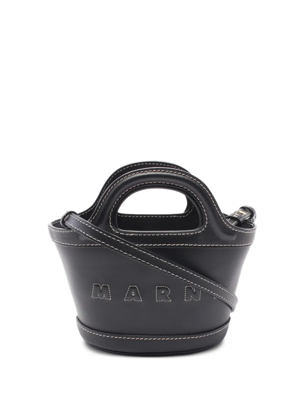 Marni Pre-Owned 2010s トロピカリア ハンドバッグ - ブラック Marni Pre-Owned 2010s トロピカリア ハンドバッグ - ブラック