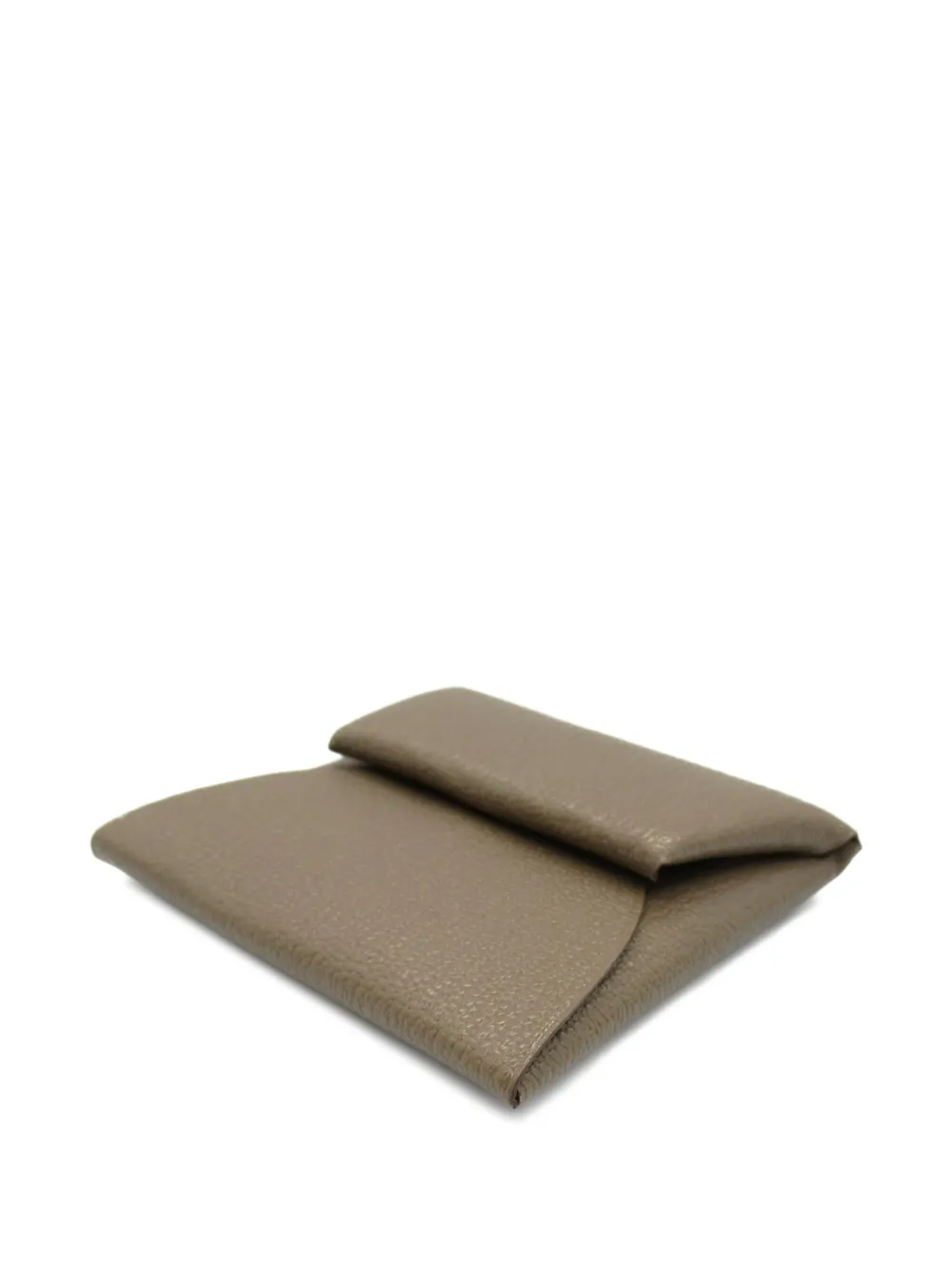 Pre-owned Hermes 2015 Bastia Coin Purse In Brown