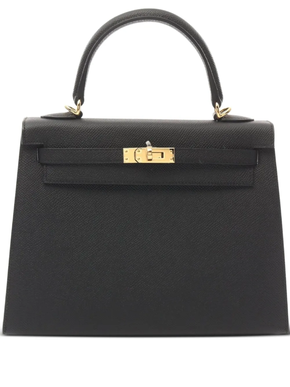 Hermès Pre-Owned 2004 ケリー 25 ハンドバッグ - ブラック Hermès Pre-Owned 2004 ケリー 25 ハンドバッグ - ブラック