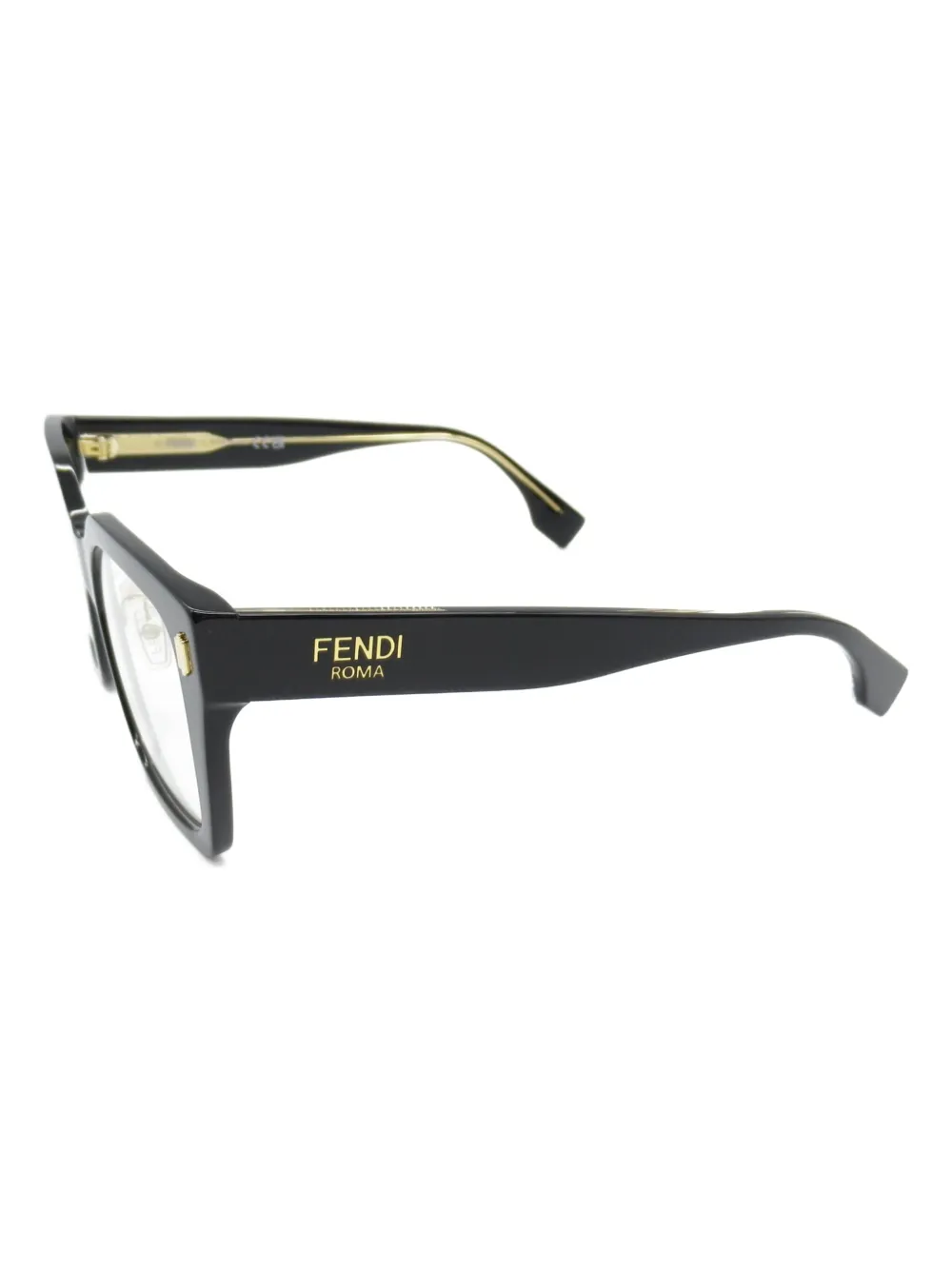 Fendi Pre-Owned 2020s Fake square-frame glasses | Men | Image 2