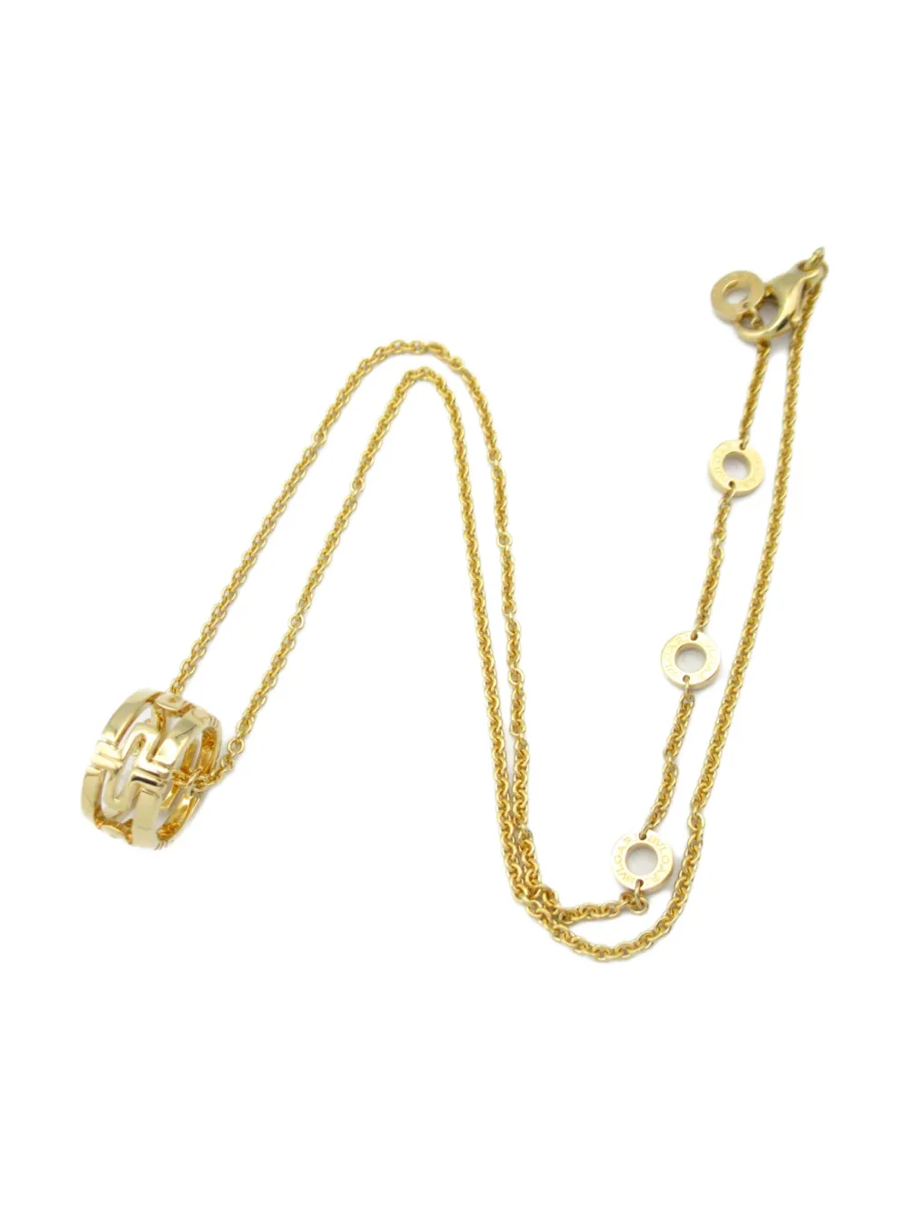 Bvlgari Pre-Owned collar Parentesi en oro amarillo de 18kt 2010 | Hombre | Image 2