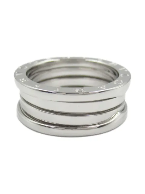 Bvlgari Pre-Owned anillo B-zero1 en oro blanco de 18kt 2010