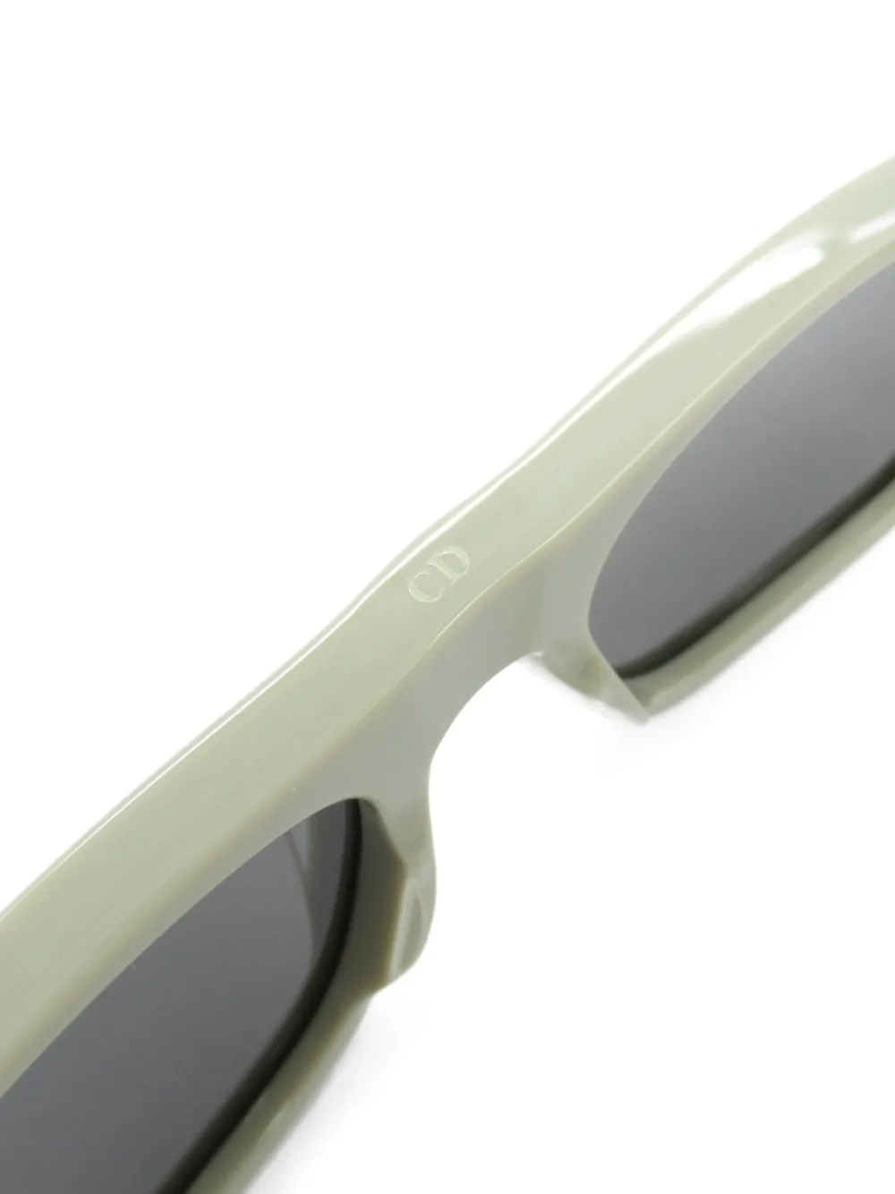 디올 Pre-Owned 2020's 로고 장식 선글라스 971646