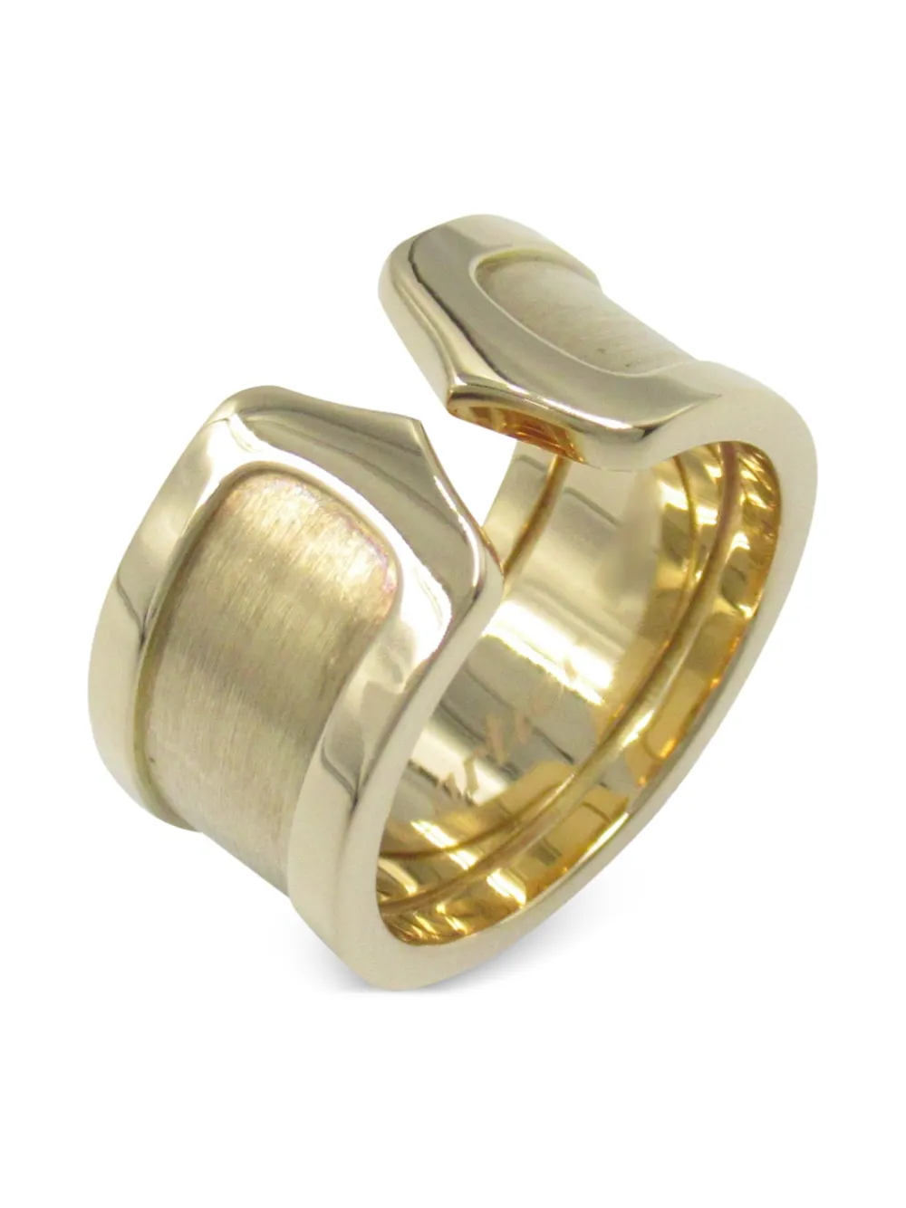 Cartier 2010s C2 リング 18Kイエローゴールド - ゴールドトーン Cartier 2010s C2 リング 18Kイエローゴールド - ゴールドトーン