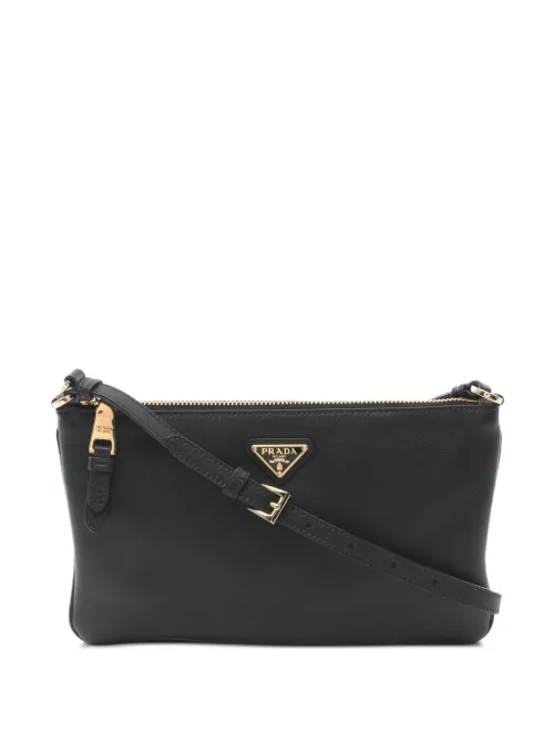 Sac porté épaule en cuir (années 2010) - Prada Pre-Owned - Modalova