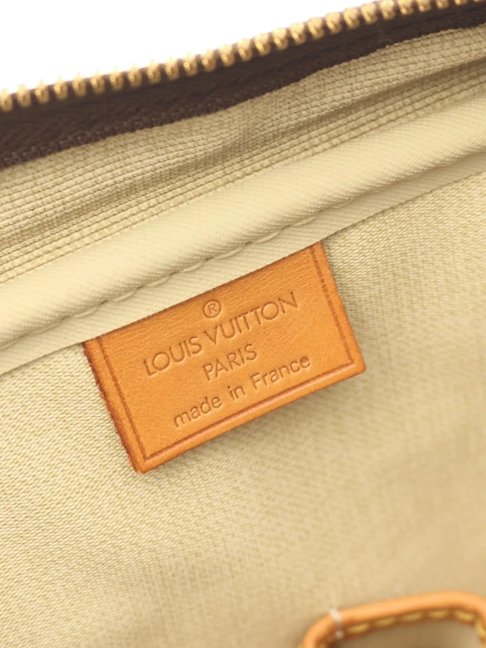 Pre-owned Louis Vuitton 1994 Deauville Tote Bag In Brown