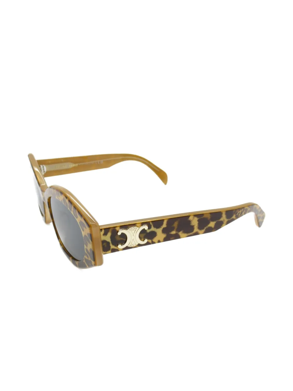 Céline Pre-Owned 2020s leopard-print sunglasses | Image 2