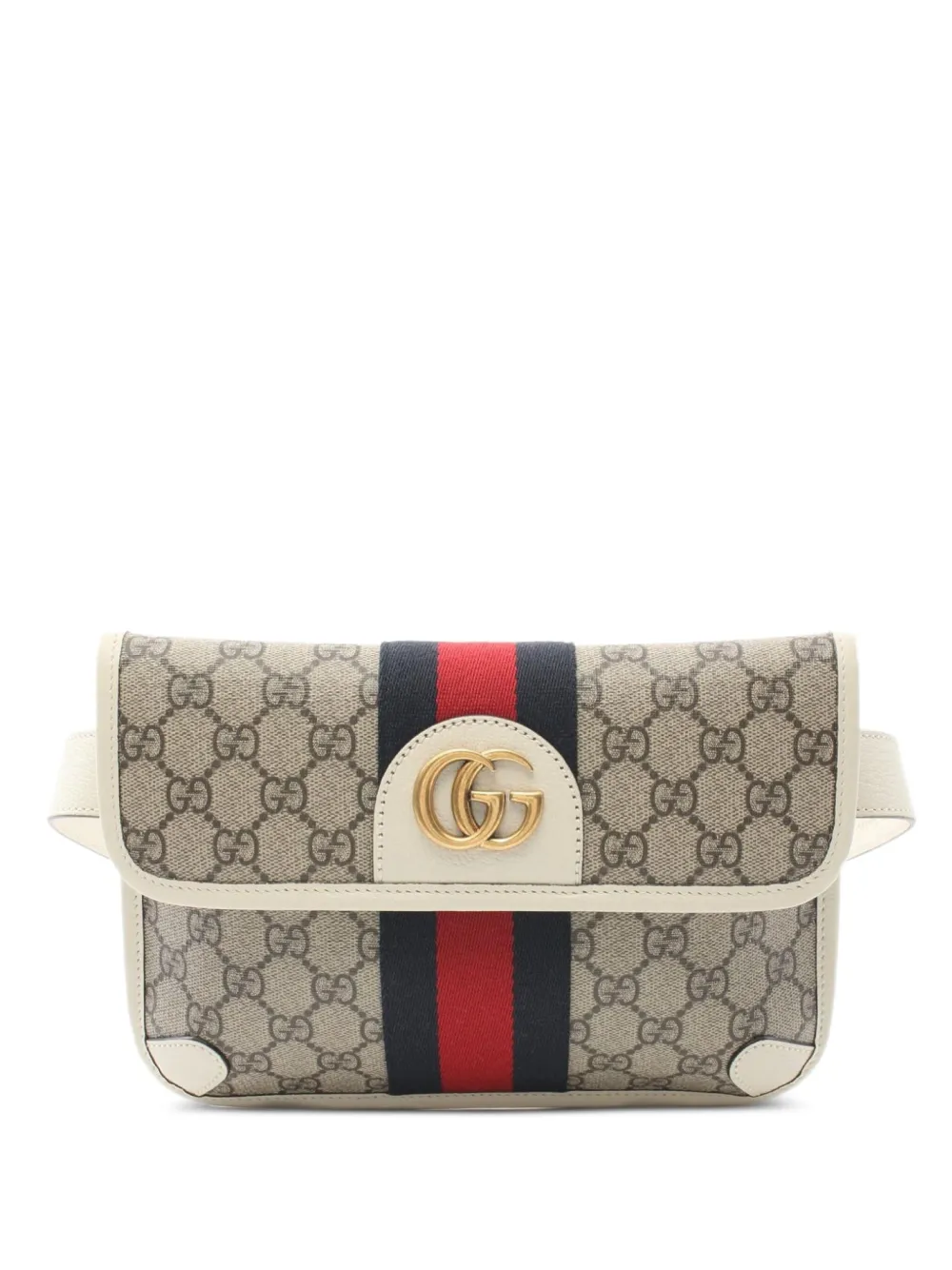 Gucci Pre-Owned 2020s Ophidia belt bag - ニュートラル Gucci Pre-Owned 2020s Ophidia belt bag - ニュートラル
