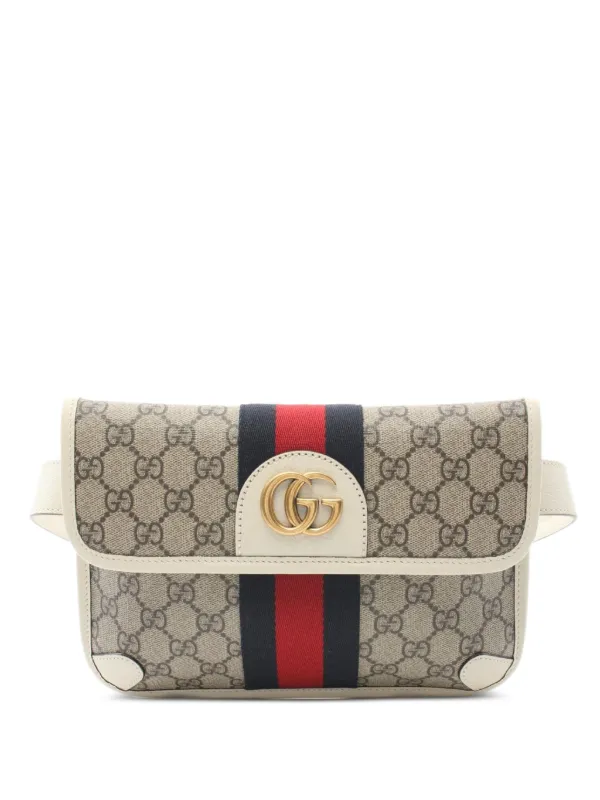 Gucci Pre-Owned 2020s Ophidia Belt Bag Neutrals FARFETCH UK