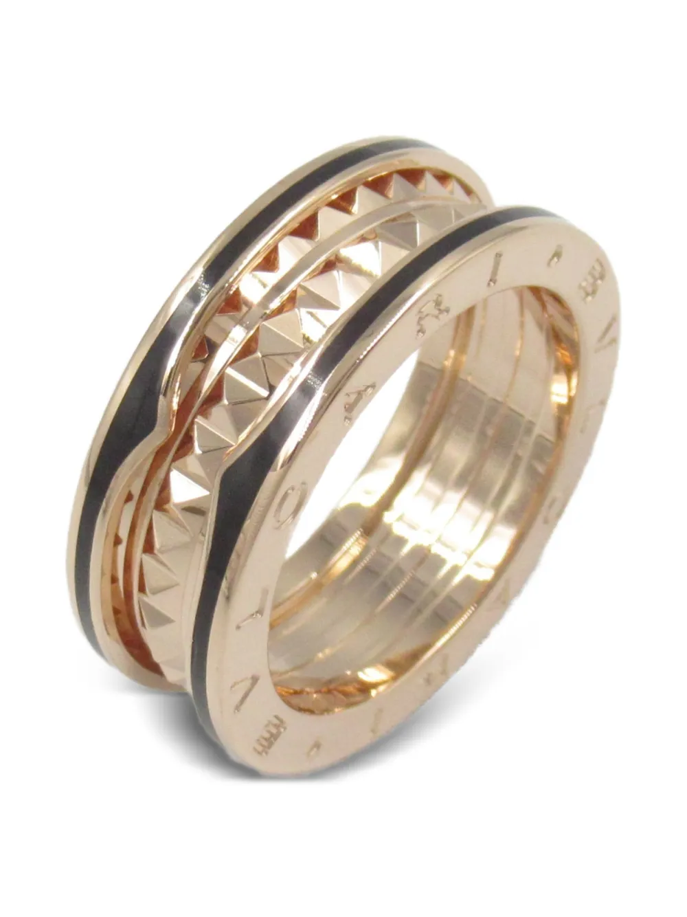 Bvlgari Pre-Owned anillo B.zero1 en oro rosa de 18kt 2010 | dorado | Image 1
