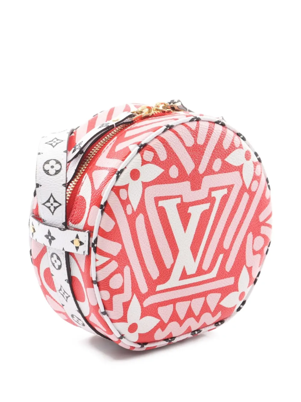 Pre-owned Louis Vuitton 2020 Boîte Chapeau Souple Shoulder Bag In Red