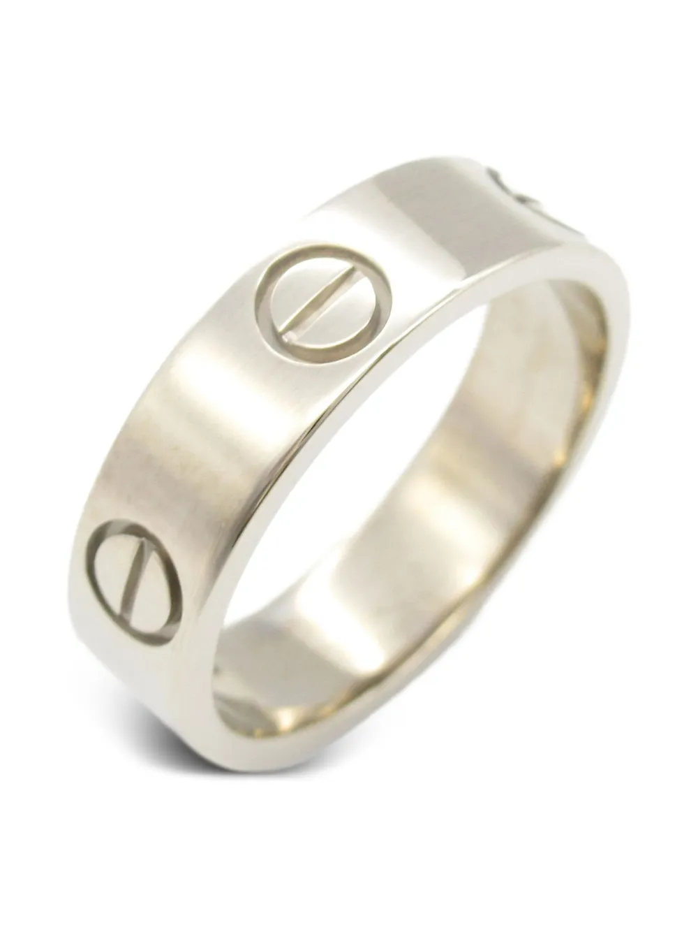 Cartier 2010s Love リング 18Kホワイトゴールド - シルバートーン Cartier 2010s Love リング 18Kホワイトゴールド - シルバートーン