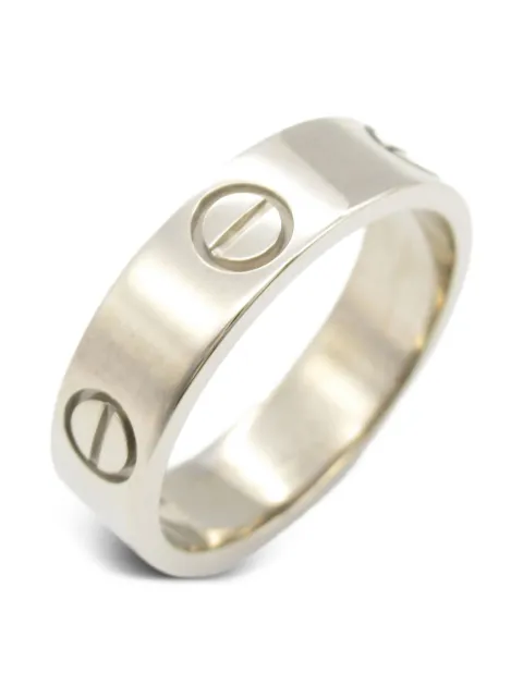 Cartier anillo Love en oro blanco de 18kt 2010