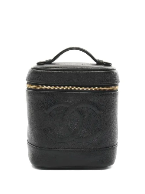 CHANEL Pre-Owned 2000-2002 Coco Mark vanity bag