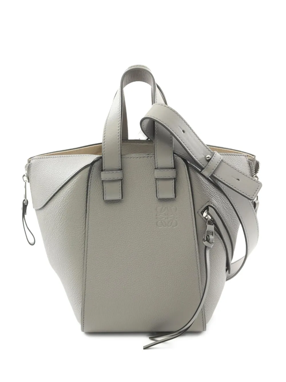 Loewe Pre-Owned 2010s Hammock two-way handbag | Grey | Image 1
