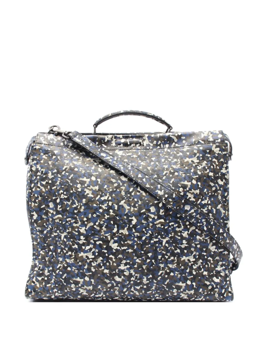 Fendi Pre-Owned 2010s large Peekaboo tote bag | Blue | Image 1