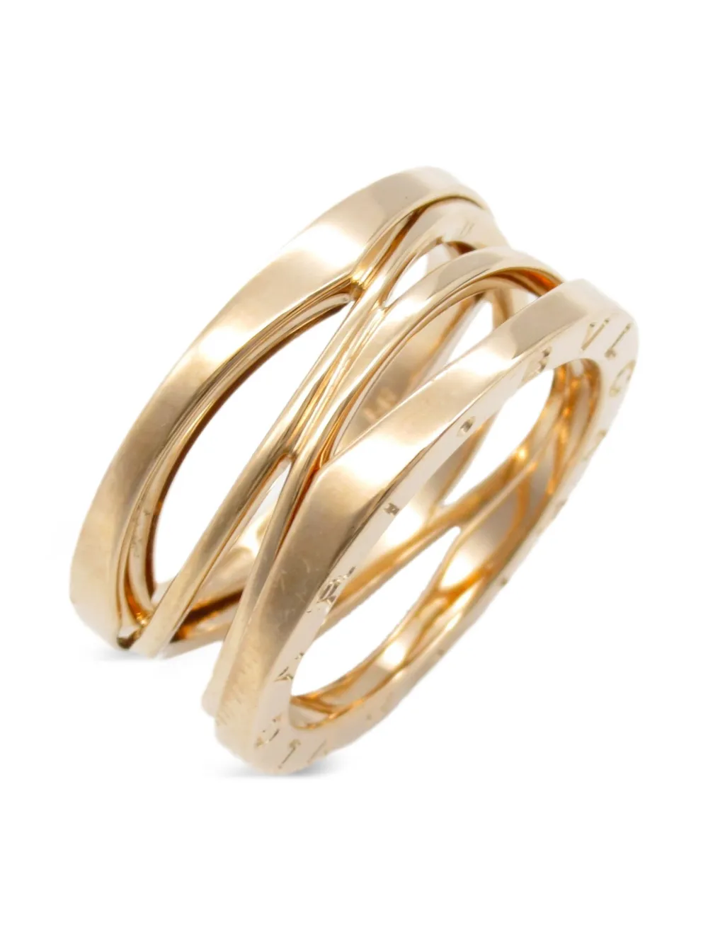 Bvlgari Pre-Owned anillo B-Zero1en oro rosa de 18kt 2010 | rosado | Image 1