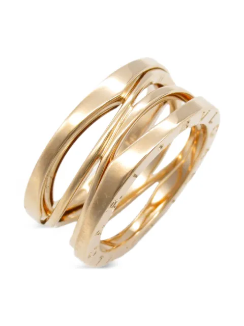 Bvlgari Pre-Owned 2010s 18K rose gold B-Zero1 ring