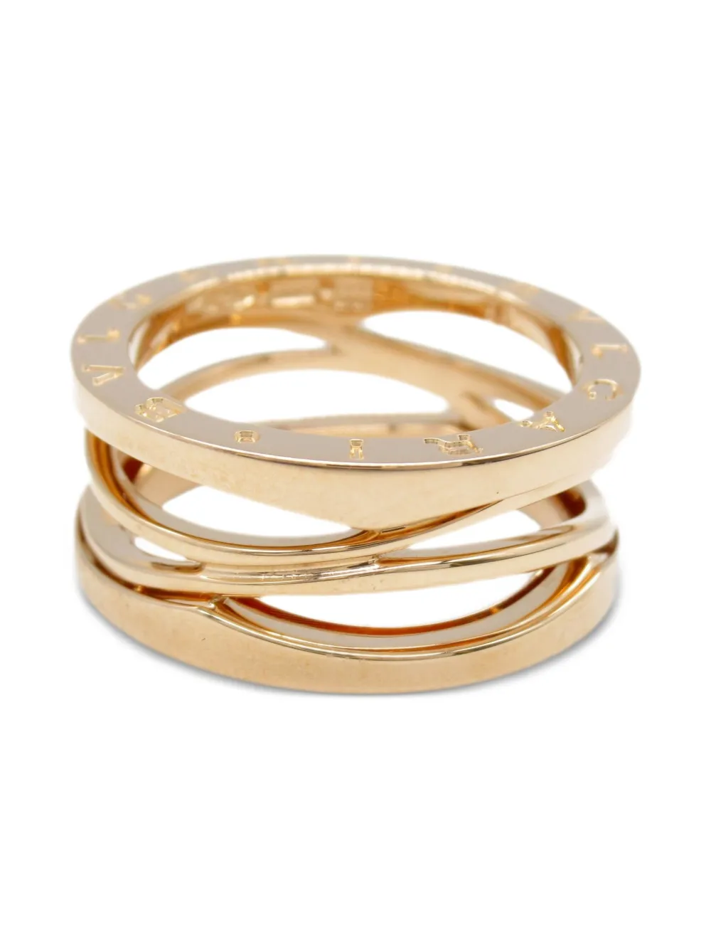 Bvlgari Pre-Owned anillo B-Zero1en oro rosa de 18kt 2010 | Hombre | Image 2