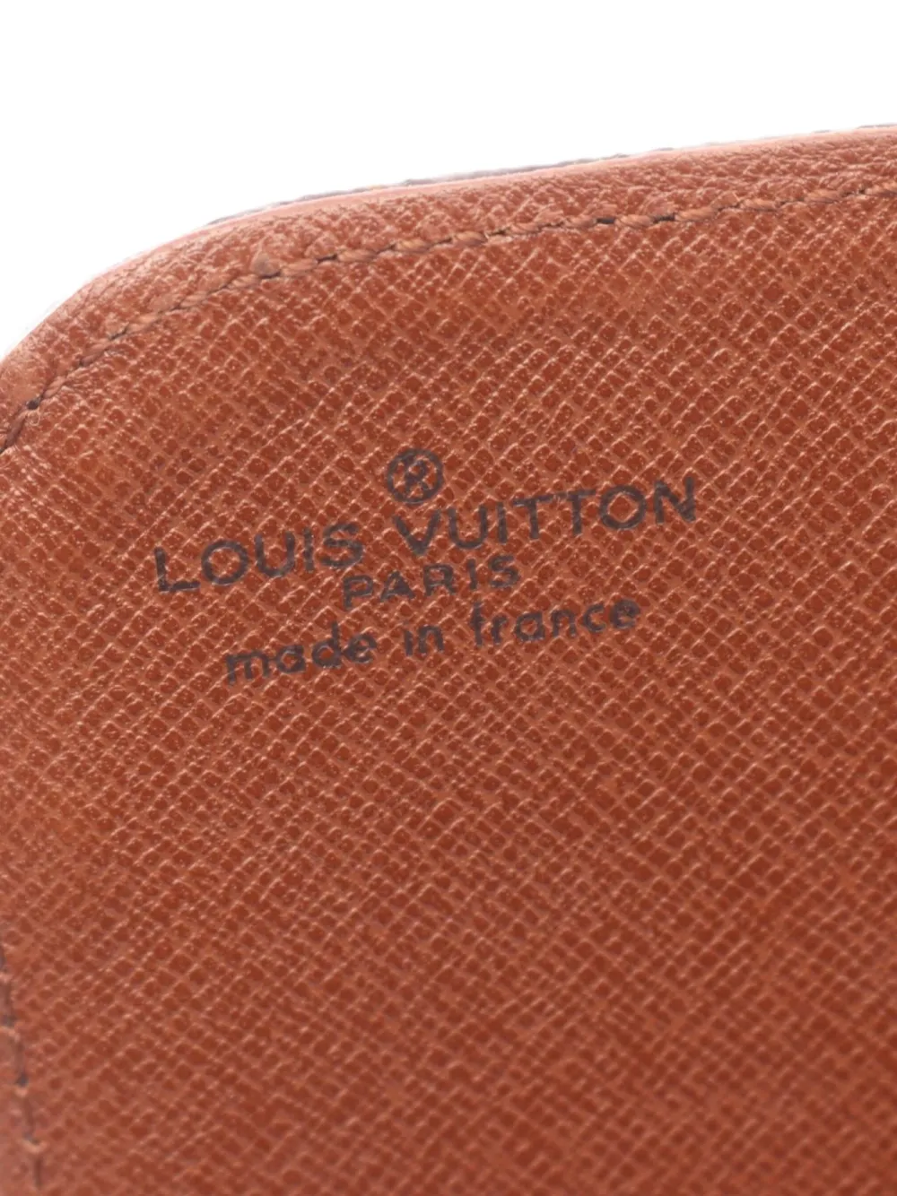 Pre-owned Louis Vuitton 1987 Cartouchiere Mm Shoulder Bag In Brown